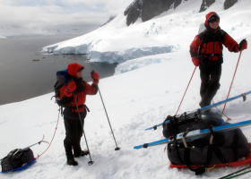 Icetrek Flexi Plateau Ski Bindings Antarctica
