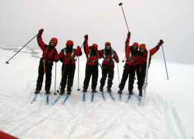 Icetrek Flexi Plateau Ski Bindings In Antarctica