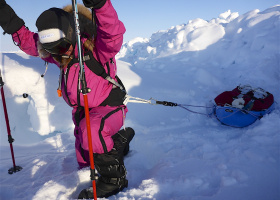 Icetrek Celsius Hat Jade skiing