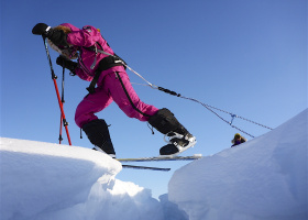 Icetrek Kelvin Mittens North Pole Jade Hameister