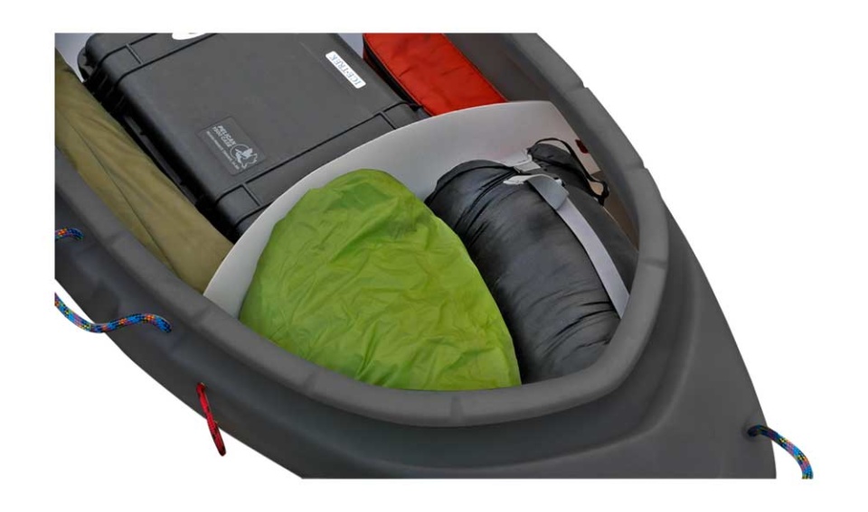 Icetrek Sled Bulkhead Contents