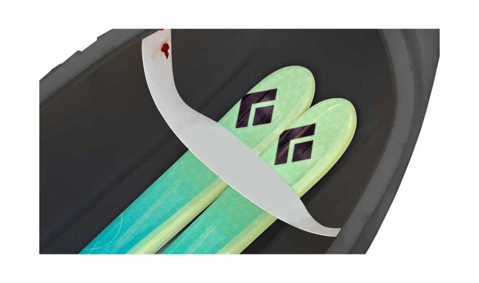 Icetrek Sled Bulkhead Skis
