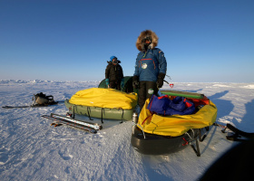 Icetrek Nilas Sled Arctic Ocean Expedition
