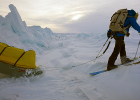 Icetrek Nilas Sled Arctic Ocean