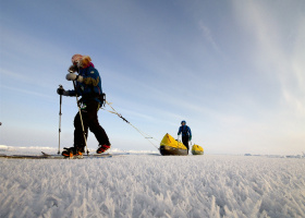 Icetrek Nilas Sled Frost Flowers