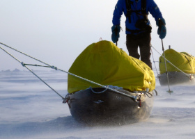 Icetrek Nilas Sled In Action