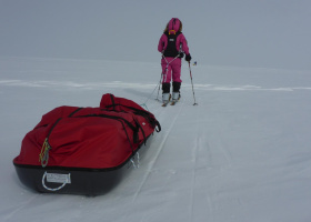 Icetrek Polynya Sled Greenland expedition