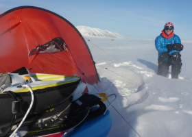 Icetrek Polynya Sled Svalbard Expedition