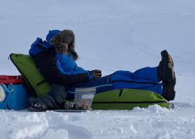 Icetrek Polar Swag Svalbard Resting