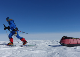 Icetrek Flexi Sinch Bindings Antarctica expedition