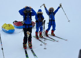 Icetrek Flexi Sinch Bindings In Antarctica