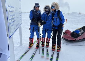 Icetrek Flexi Sinch Bindings South Pole skiers