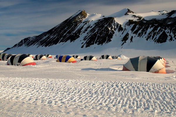 Icetrek Union Glacier Camp In Antarctica
