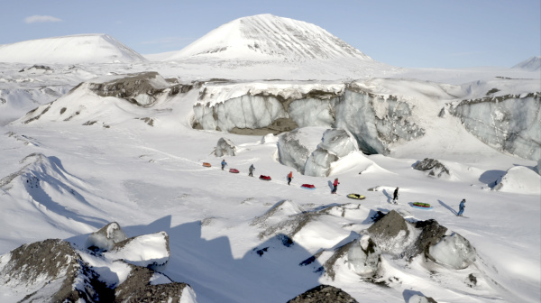 Icetrek Svalbard Ski Expedition Glacier